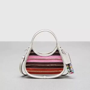 New! CQ849 Coach Mini Ergo Bag In Upcrafted Zippers